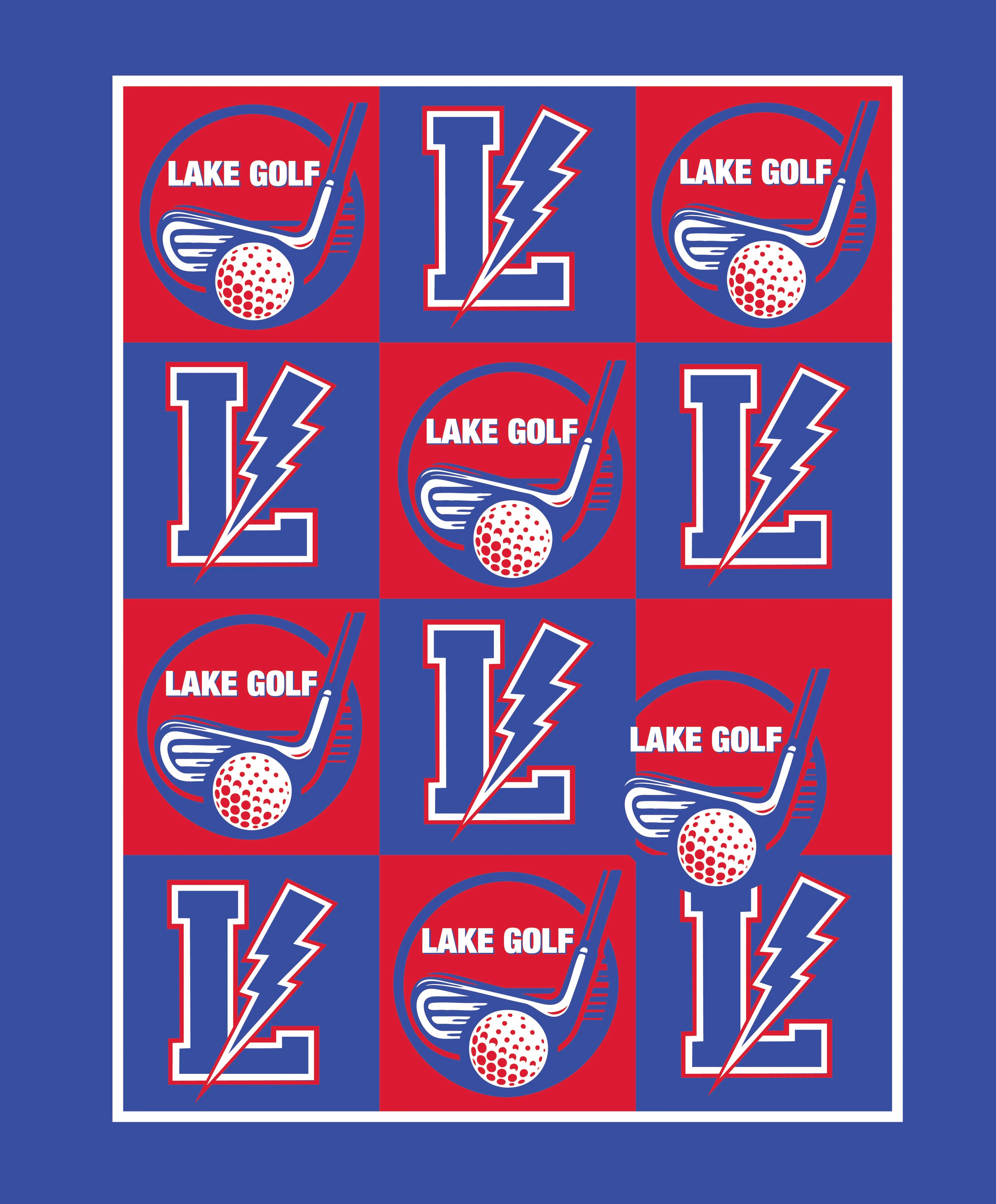 Lake Golf Fleece Blanket