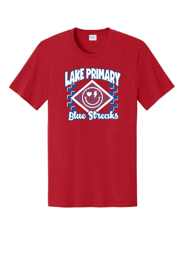 Lake Primary "Smile" T-Shirt - Red