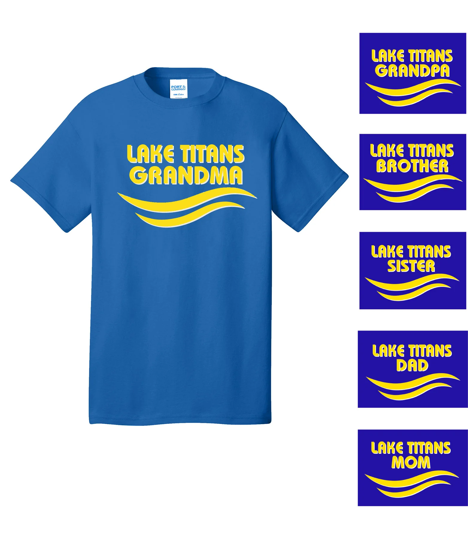 *NEW* Lake Titans Youth "FAMILY" T-Shirt