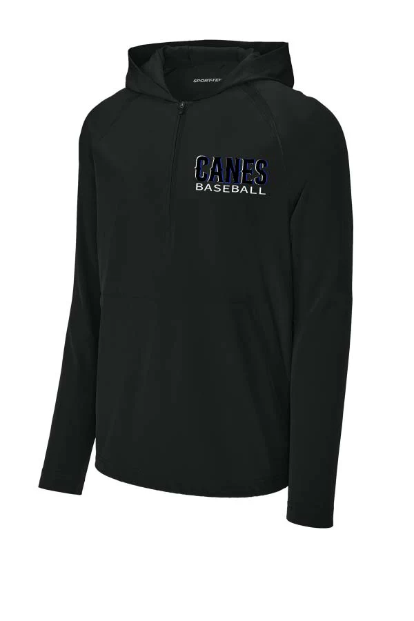 LYB Canes BLUE Adult Long Sleeve Cage Jacket - Black