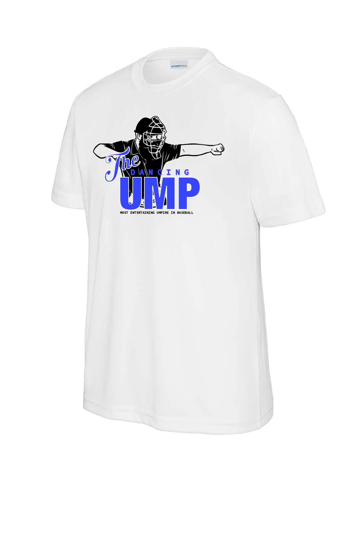 The Dancing Umpire Youth Dri-Fit T-Shirt - White